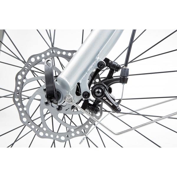 BiClou Porteur 26'' - Taille M - Vélo électrique de ville - Gris BiClou Porteur 26'' - Taille M - Vélo électrique de ville - Gris