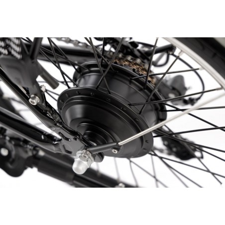 CycleDenis Fold V Noir - Vélo électrique léger à pliage rapide en 10 secondes disponible chez Ac-Emotion