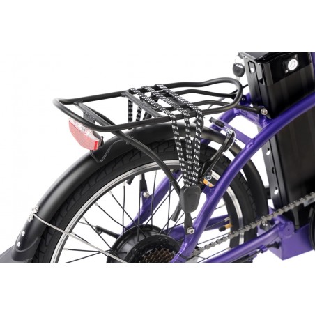 Vélo électrique pliant - coloris violet - disponible chez AC-Emotion