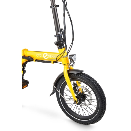 Le Cycle Denis MiniFold : un vélo électrique super léger et compact à pliage rapide (disponible chez AC-Emotion).