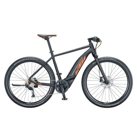 KTM MACINA SPRINT D46 Black Matt (Orange+Grey) KTM MACINA SPRINT D46 Black Matt (Orange+Grey)