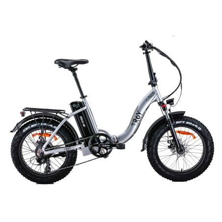 Vélo électriques FatBike, à pneus larges basse pression. Coloris & noir