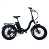 vélo électrique FatBike, à pneus larges basse pression. Coloris noir vélo électrique FatBike, à pneus larges basse pression. Coloris noir