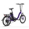 Vélo électrique pliant - coloris violet - disponible chez AC-Emotion Vélo électrique pliant - coloris violet - disponible chez AC-Emotion