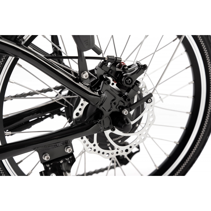 CycleDenis Fold D Noir - Vélo électrique à pliage rapide en 10 secondes disponible chez Ac-Emotion