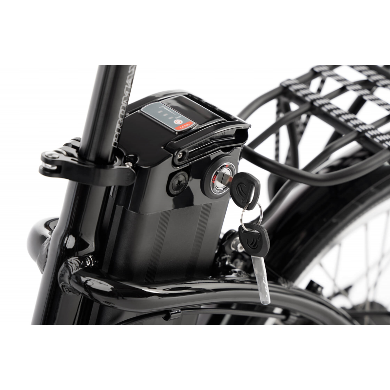 CycleDenis Fold D Noir - Vélo électrique à pliage rapide en 10 secondes disponible chez Ac-Emotion