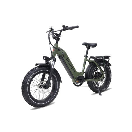 Fat Bike électrique Diablo XR1 - vue 45° profil gauche - Vendu chez Ac-Emotion