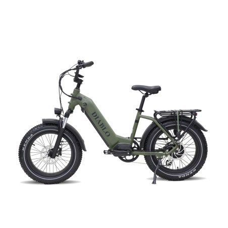 Fat Bike électrique Diablo XR1 - vue de profil gauche - Vendu chez Ac-Emotion