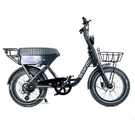 Fat Bike électrique Diablo X1 - vue de profil droit - Vendu chez Ac-Emotion