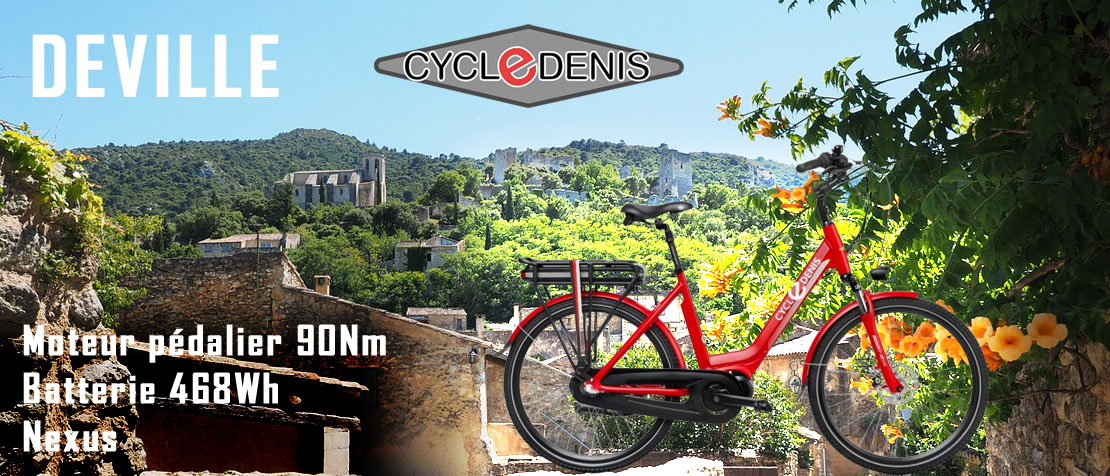 CycleDenis Deville, un vélo électrique facile au quotidien