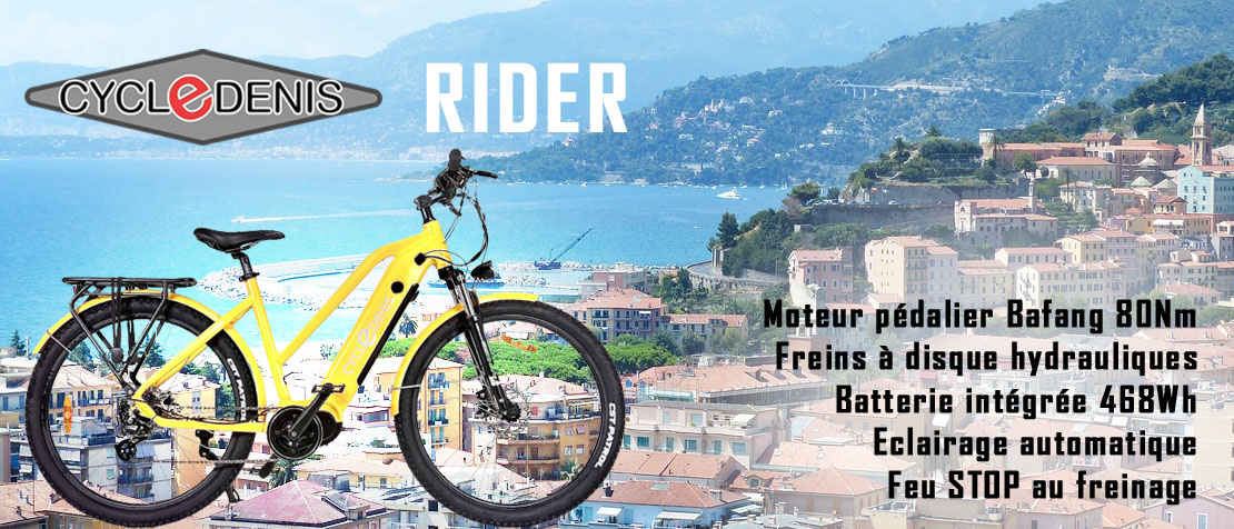 CycleDenis Rider, un VTC performant et bien équilibré