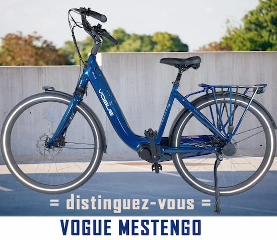 Vélo électrique Vogue Mestengo : pratique et puissant.
